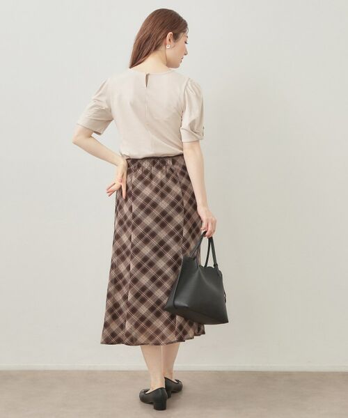 index / インデックス カットソー | ベアタックスリーブトップス【洗濯機OK／接触冷感／吸水速乾／透け防止／UVケア】 | 詳細3