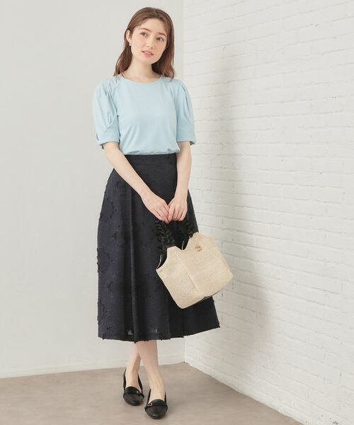 index / インデックス カットソー | ベアタックスリーブトップス【洗濯機OK／接触冷感／吸水速乾／透け防止／UVケア】 | 詳細6