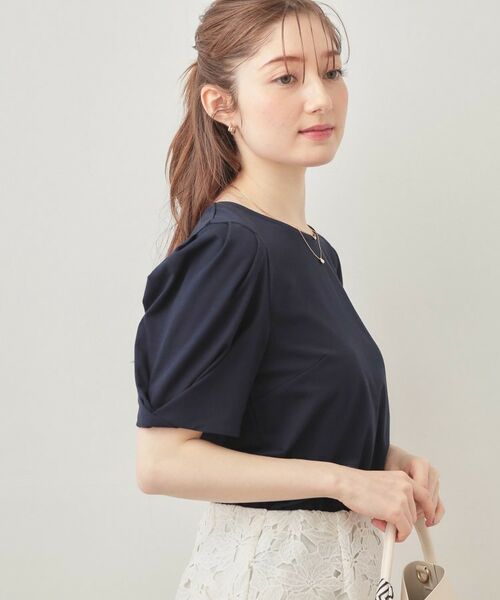 index / インデックス カットソー | ベアタックスリーブトップス【洗濯機OK／接触冷感／吸水速乾／透け防止／UVケア】 | 詳細9