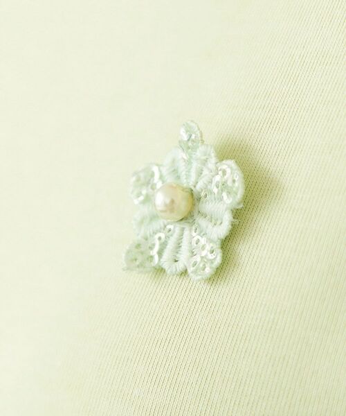 index / インデックス カットソー | スパンフラワーモチーフコンパクトT【洗濯機OK】 | 詳細19