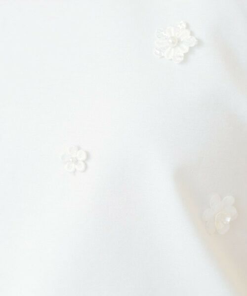 index / インデックス カットソー | スパンフラワーモチーフコンパクトT【洗濯機OK】 | 詳細4