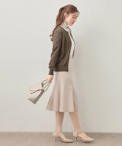 index / インデックス カーディガン・ボレロ | ビジューボタンクルーネックカーディガン【洗濯機OK・接触冷感・抗ピリング】 | 詳細27