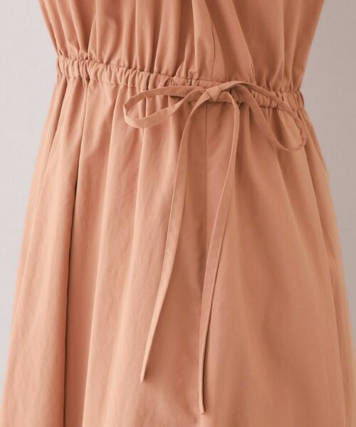 index / インデックス ミニ丈・ひざ丈ワンピース | サイドリボンシャツワンピース【洗濯機OK・防シワ】 | 詳細22