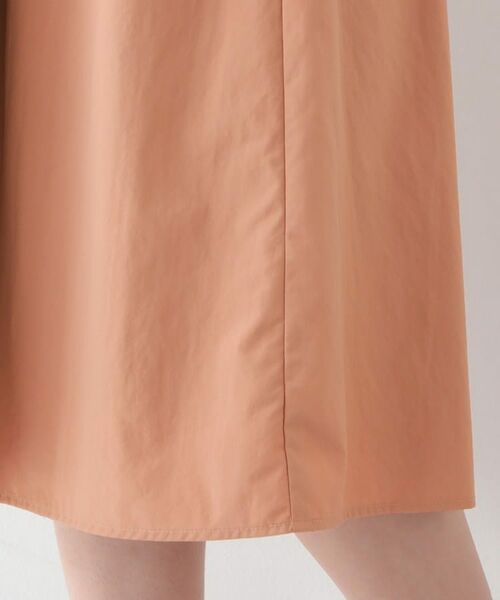 index / インデックス ミニ丈・ひざ丈ワンピース | サイドリボンシャツワンピース【洗濯機OK・防シワ】 | 詳細24