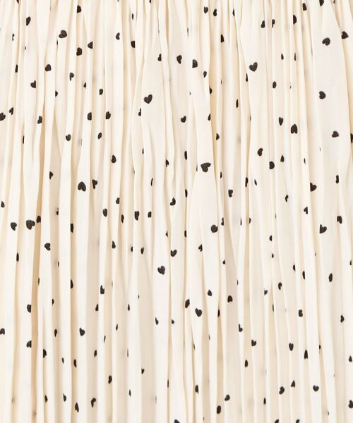 index / インデックス ミニ丈・ひざ丈ワンピース | ハートドットバルーンスリーブワンピース【洗濯機OK／イージーアイロン】 | 詳細4