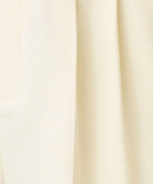index / インデックス ショート・ハーフ・半端丈パンツ | ツイル2タックハーフパンツ【洗濯機OK】 | 詳細4