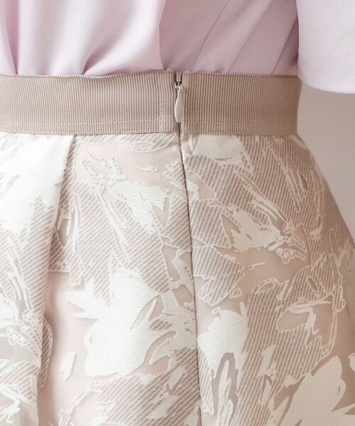 index / インデックス スカート | シアーフラワータックフレアスカート【洗濯機OK】 | 詳細17