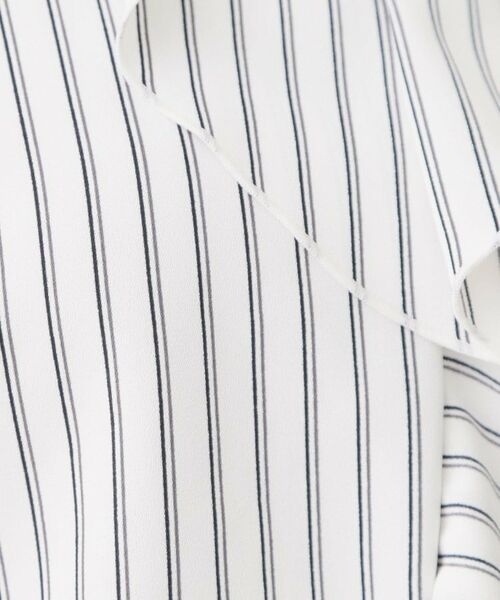 index / インデックス シャツ・ブラウス | フリルフレアスリーブブラウス【洗濯機OK／UVケア／吸水速乾／透け防止／汗ジミ防止】 | 詳細12