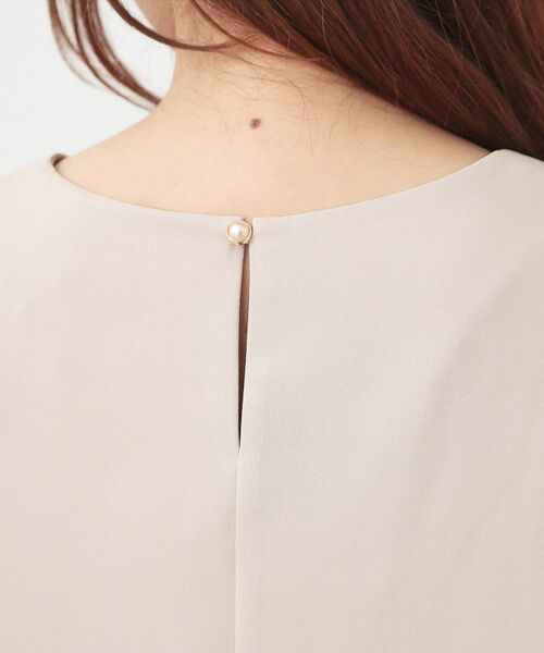 index / インデックス シャツ・ブラウス | フリルフレアスリーブブラウス【洗濯機OK／UVケア／吸水速乾／透け防止／汗ジミ防止】 | 詳細17