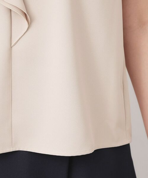 index / インデックス シャツ・ブラウス | フリルフレアスリーブブラウス【洗濯機OK／UVケア／吸水速乾／透け防止／汗ジミ防止】 | 詳細19