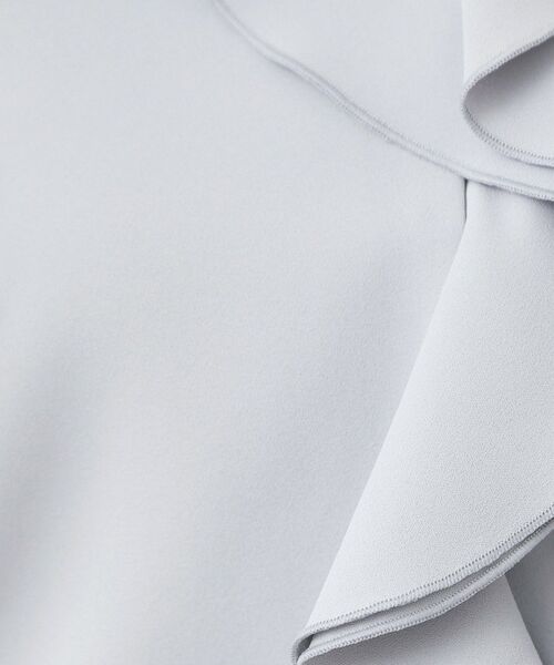 index / インデックス シャツ・ブラウス | フリルフレアスリーブブラウス【洗濯機OK／UVケア／吸水速乾／透け防止／汗ジミ防止】 | 詳細8