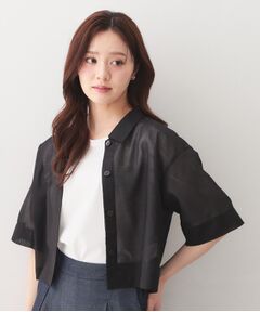 index / インデックス シャツ・ブラウス | シアーボイルボクシーショートブラウス【洗濯機OK／イージーアイロン】