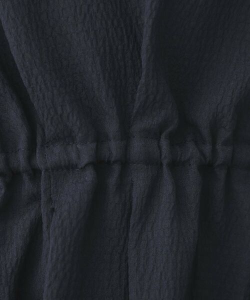 index / インデックス シャツ・ブラウス | シボサイドリボンペプラムブラウス【洗濯機OK／防シワ／ストレッチ／イージーアイロン】 | 詳細12