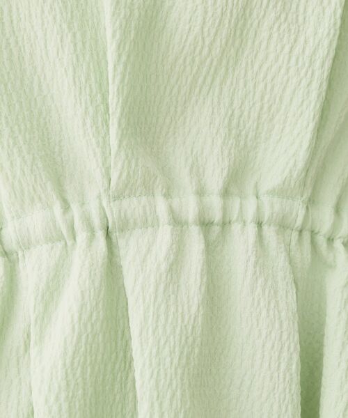 index / インデックス シャツ・ブラウス | シボサイドリボンペプラムブラウス【洗濯機OK／防シワ／ストレッチ／イージーアイロン】 | 詳細8