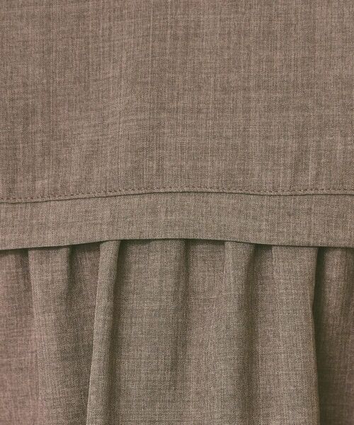 index / インデックス キャミソール・チューブトップ | タンブラーブッチャーペプラムキャミ【洗濯機OK／接触冷感／吸水速乾／防シワ／イージーアイロン】 | 詳細8