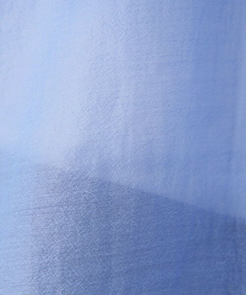 index / インデックス シャツ・ブラウス | オーガンシアーリボンフリルブラウス【洗濯機OK／イージーアイロン】 | 詳細12