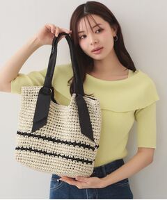 index / インデックス トートバッグ | ペーパーヤーンリボンハンドルA4トート