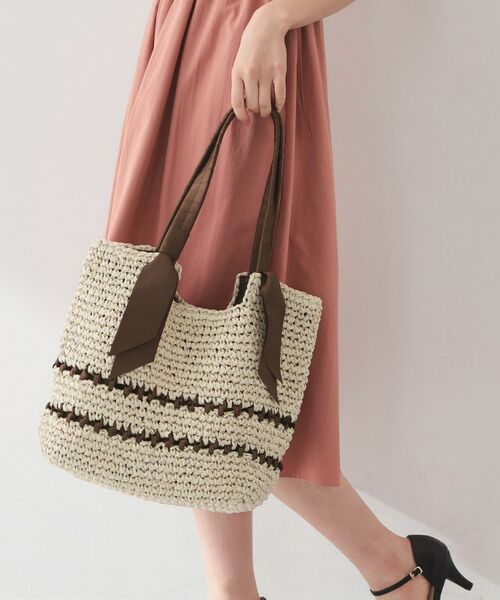 index / インデックス トートバッグ | ペーパーヤーンリボンハンドルA4トート | 詳細3