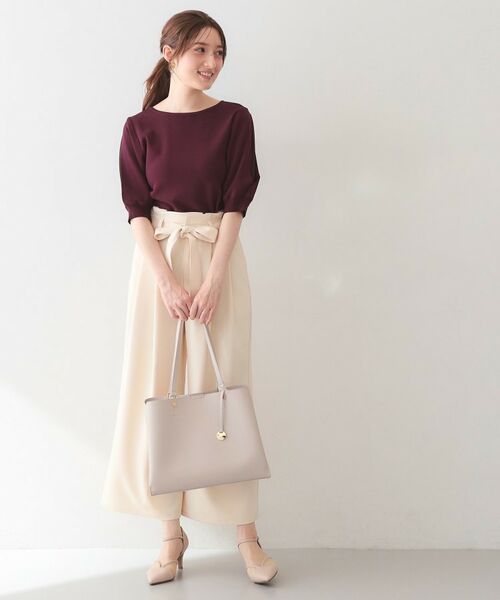 index / インデックス ニット・セーター | クールタッチラップスリーブニット【洗濯機OK・UVケア・接触冷感】 | 詳細10