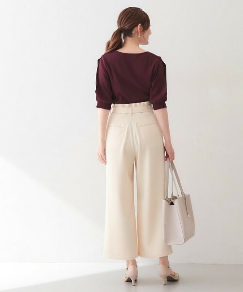 index / インデックス ニット・セーター | クールタッチラップスリーブニット【洗濯機OK・UVケア・接触冷感】 | 詳細11