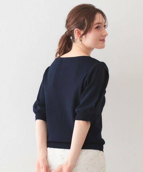 index / インデックス ニット・セーター | クールタッチラップスリーブニット【洗濯機OK・UVケア・接触冷感】 | 詳細21