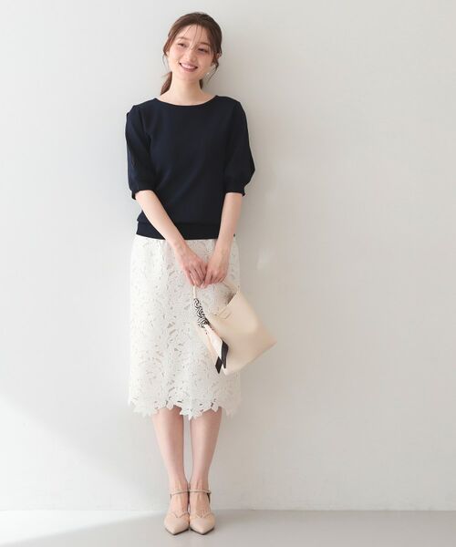 index / インデックス ニット・セーター | クールタッチラップスリーブニット【洗濯機OK・UVケア・接触冷感】 | 詳細22