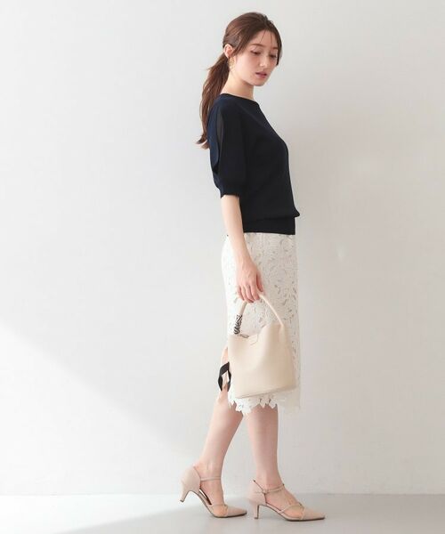 index / インデックス ニット・セーター | クールタッチラップスリーブニット【洗濯機OK・UVケア・接触冷感】 | 詳細23