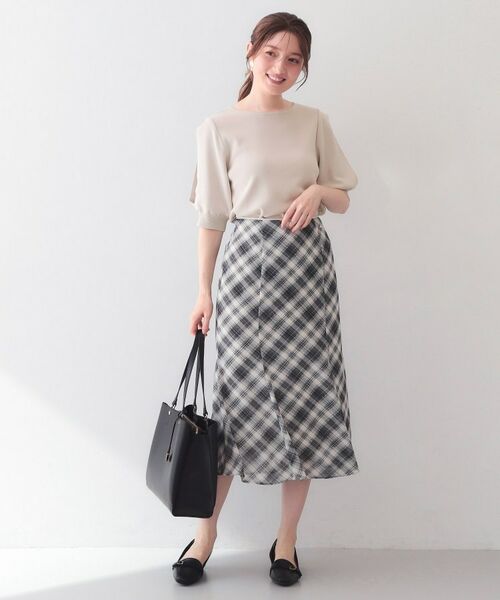 index / インデックス ニット・セーター | クールタッチラップスリーブニット【洗濯機OK・UVケア・接触冷感】 | 詳細6