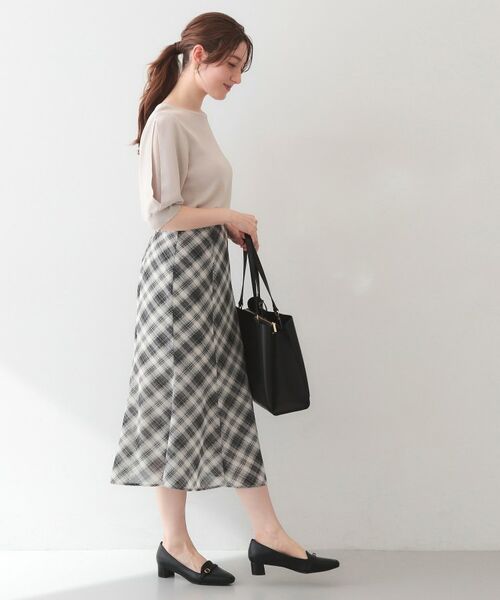 index / インデックス ニット・セーター | クールタッチラップスリーブニット【洗濯機OK・UVケア・接触冷感】 | 詳細7