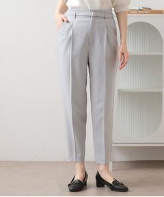 index / インデックス ショート・ハーフ・半端丈パンツ | ストレッチテーパードパンツ【洗濯機OK・吸水速乾・防シワ・ストレッチ】