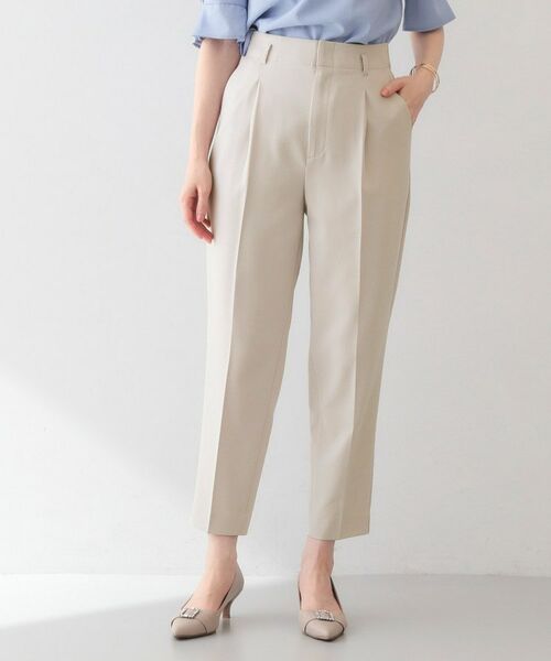 index / インデックス ショート・ハーフ・半端丈パンツ | ストレッチテーパードパンツ【洗濯機OK・吸水速乾・防シワ・ストレッチ】 | 詳細19