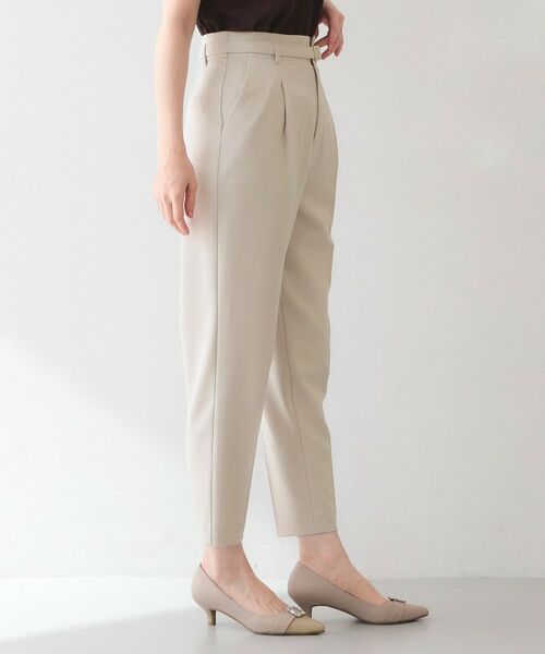 index / インデックス ショート・ハーフ・半端丈パンツ | ストレッチテーパードパンツ【洗濯機OK・吸水速乾・防シワ・ストレッチ】 | 詳細30