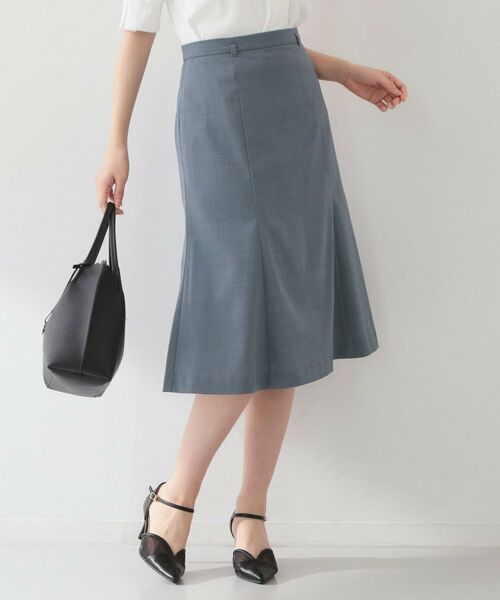 index / インデックス スカート | セットアップ対応 マーメイドフレアスカート【洗濯機OK・イージーアイロン】 | 詳細1