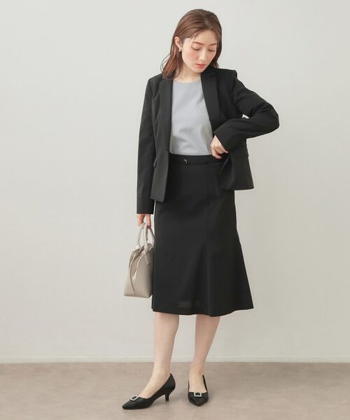 index / インデックス スカート | セットアップ対応 マーメイドフレアスカート【洗濯機OK・イージーアイロン】 | 詳細12