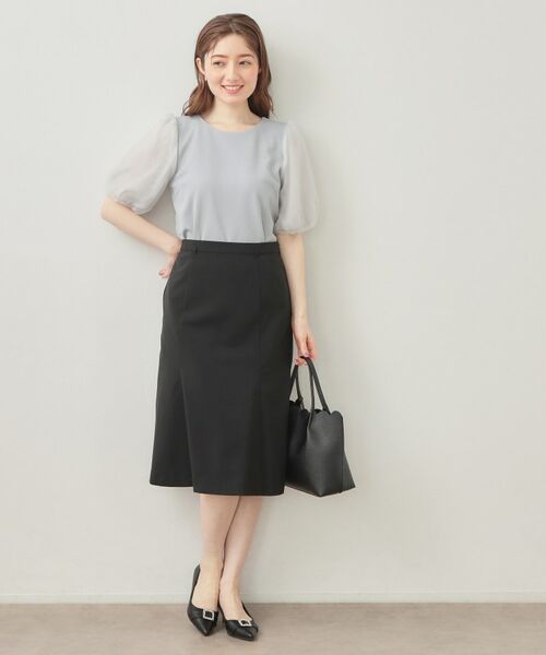 index / インデックス スカート | セットアップ対応 マーメイドフレアスカート【洗濯機OK・イージーアイロン】 | 詳細13