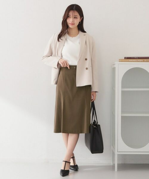 index / インデックス スカート | セットアップ対応 マーメイドフレアスカート【洗濯機OK・イージーアイロン】 | 詳細26