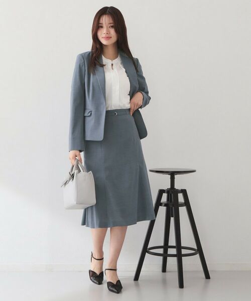 index / インデックス スカート | セットアップ対応 マーメイドフレアスカート【洗濯機OK・イージーアイロン】 | 詳細5