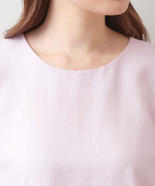 index / インデックス シャツ・ブラウス | 多機能タックパフスリーブブラウス【洗濯機OK・接触冷感・吸水速乾・防シワ・イージーアイロン】 | 詳細28