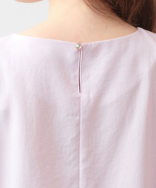 index / インデックス シャツ・ブラウス | 多機能タックパフスリーブブラウス【洗濯機OK・接触冷感・吸水速乾・防シワ・イージーアイロン】 | 詳細29