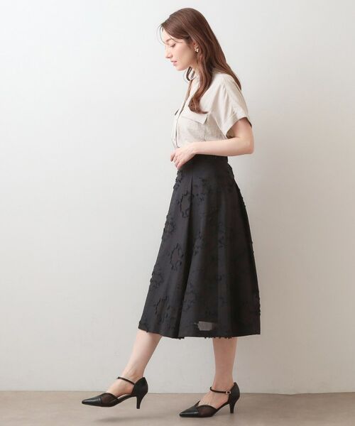 index / インデックス シャツ・ブラウス | ダブルポケットスキッパーブラウス【洗濯機OK・接触冷感・吸水速乾・防シワ・イージーアイロン】 | 詳細11