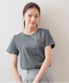 index / インデックス Tシャツ | エンブレムロゴ刺繍Tシャツ【洗濯機OK・接触冷感・UVケア】