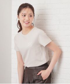 index / インデックス Tシャツ | エンブレムロゴ刺繍Tシャツ【洗濯機OK・接触冷感・UVケア】