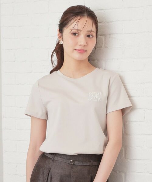 index / インデックス Tシャツ | エンブレムロゴ刺繍Tシャツ【洗濯機OK・接触冷感・UVケア】 | 詳細9
