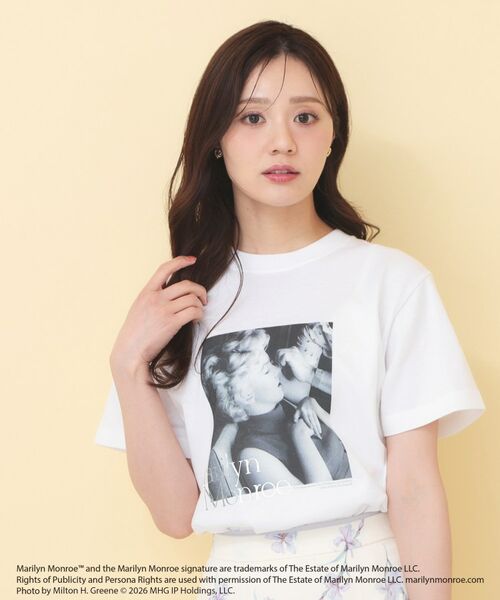 index / インデックス Tシャツ | マリリン・モンロー/アソートＴシャツ【洗濯機ＯＫ】（ホワイト(002)）