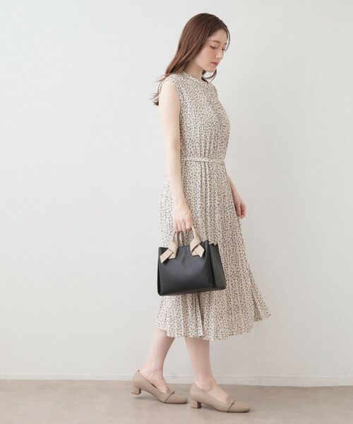 index / インデックス ロング・マキシ丈ワンピース | カットプリーツフレンチワンピース【洗濯機OK/イージーアイロン/ストレッチ】 | 詳細19