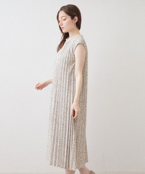 index / インデックス ロング・マキシ丈ワンピース | カットプリーツフレンチワンピース【洗濯機OK/イージーアイロン/ストレッチ】 | 詳細30