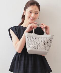 index / インデックス トートバッグ | 2WAYパンチングデザインミドルトートバッグ
