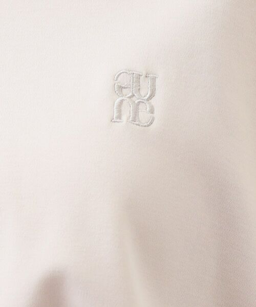 index / インデックス カットソー | ワンポイント刺繍ターンバックTシャツ【洗濯機OK/接触冷感/UVケア】 | 詳細16