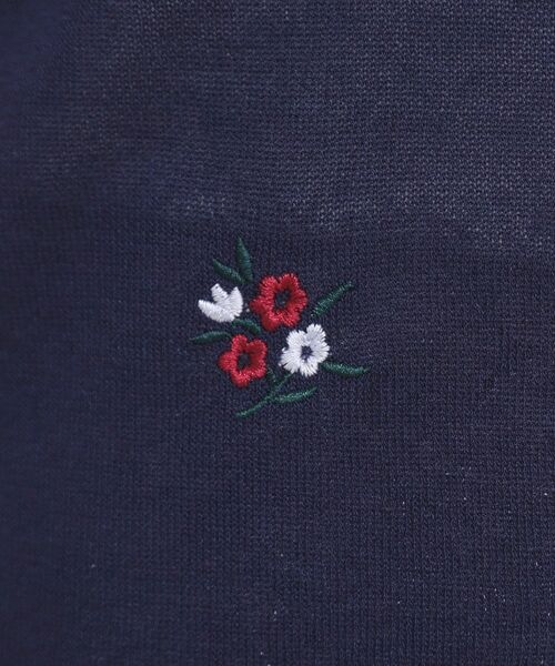 index / インデックス カーディガン・ボレロ | フラワー刺繍カーディガン【洗濯機OK／抗ピル】 | 詳細12
