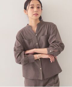 index / インデックス シャツ・ブラウス | 【高通気／遮熱】風が通るUVケアスキッパーシャツ《洗濯機OK／イージーアイロン／防シワ》